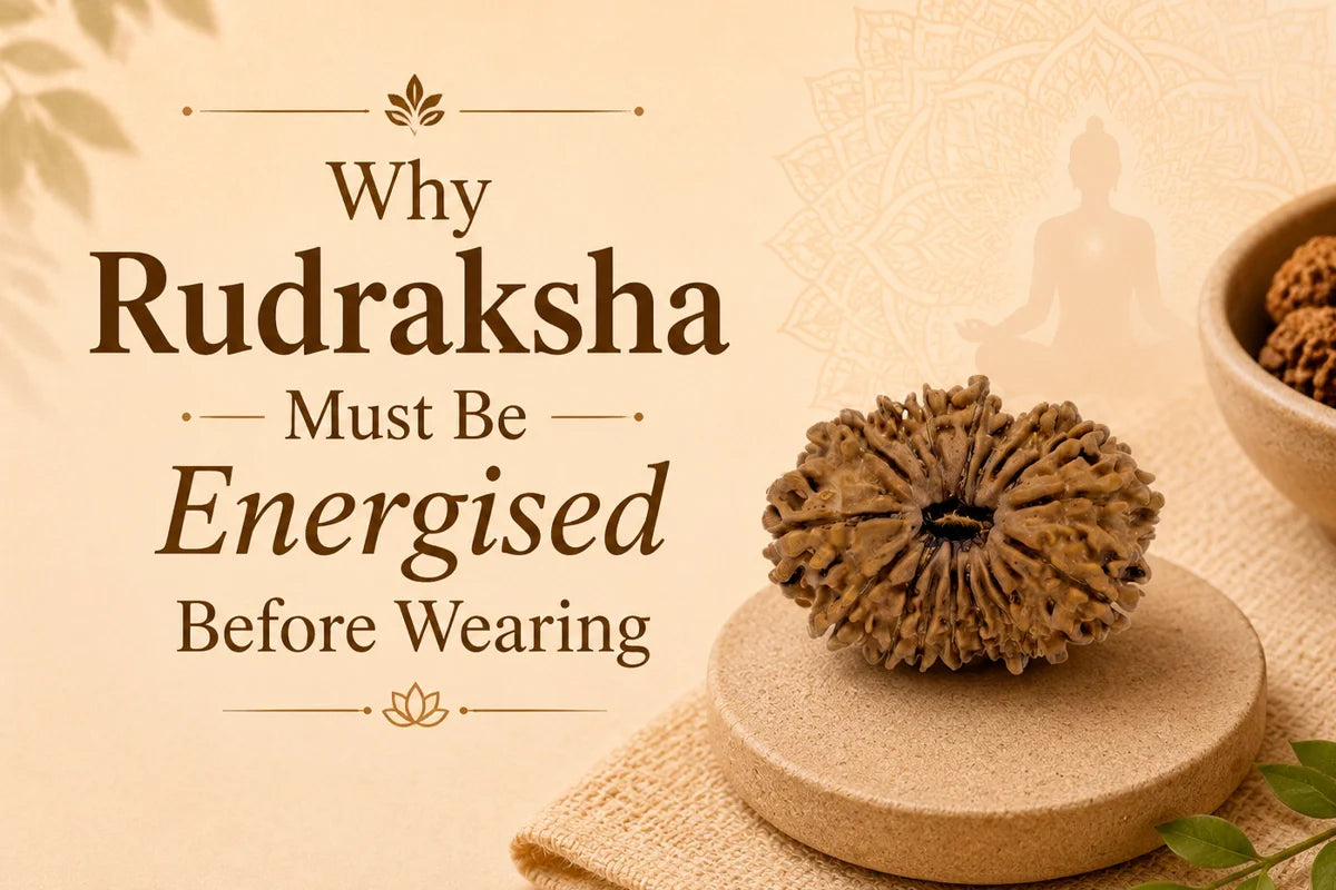 Why Rudraksha Must Be Energised Before Wearing