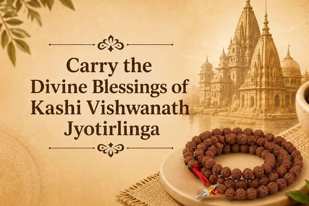 Kashi Vishwanath Bhasma Rudraksha Mala