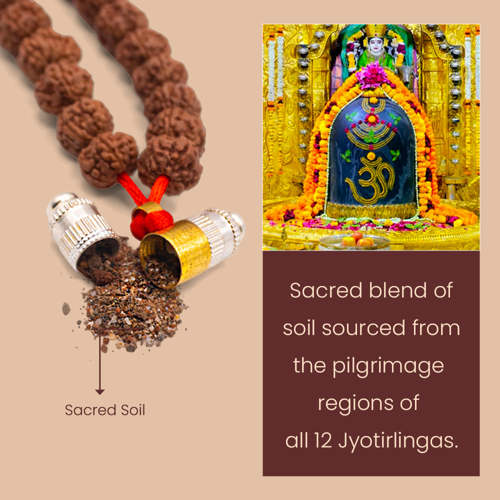 Dwadash Bhumi Soil in the locket