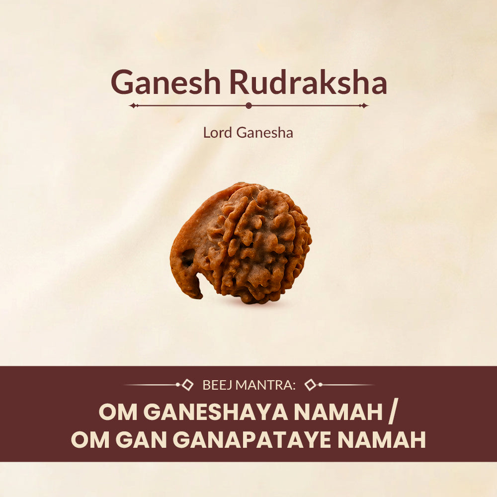 Ganesh Rudraksha Beej Mantra