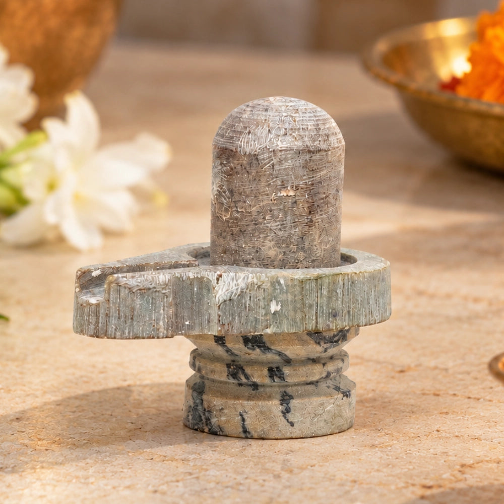 Stone Shivling from Kashi