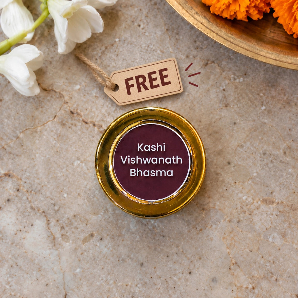 Kashi Vishwanath Temple Bhasma for Free