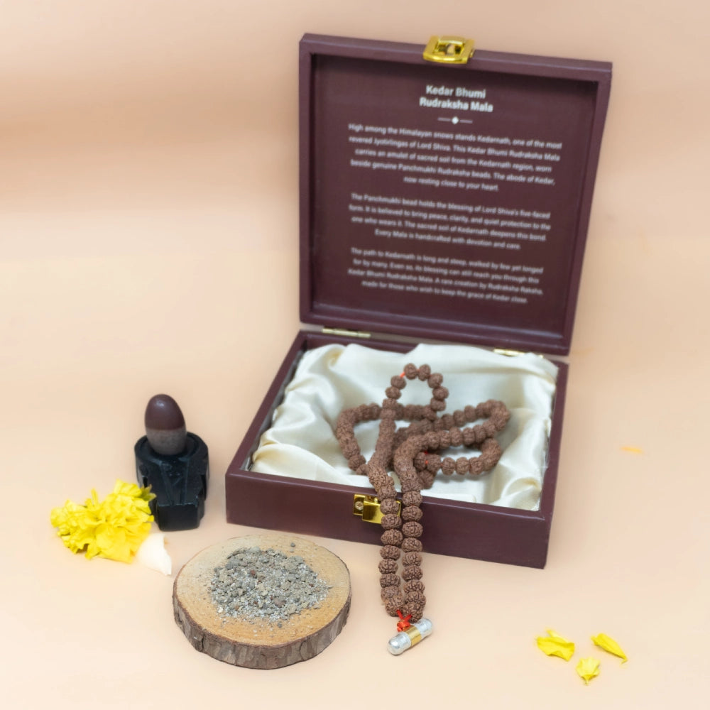 Kedar Bhumi Rudraksha Mala