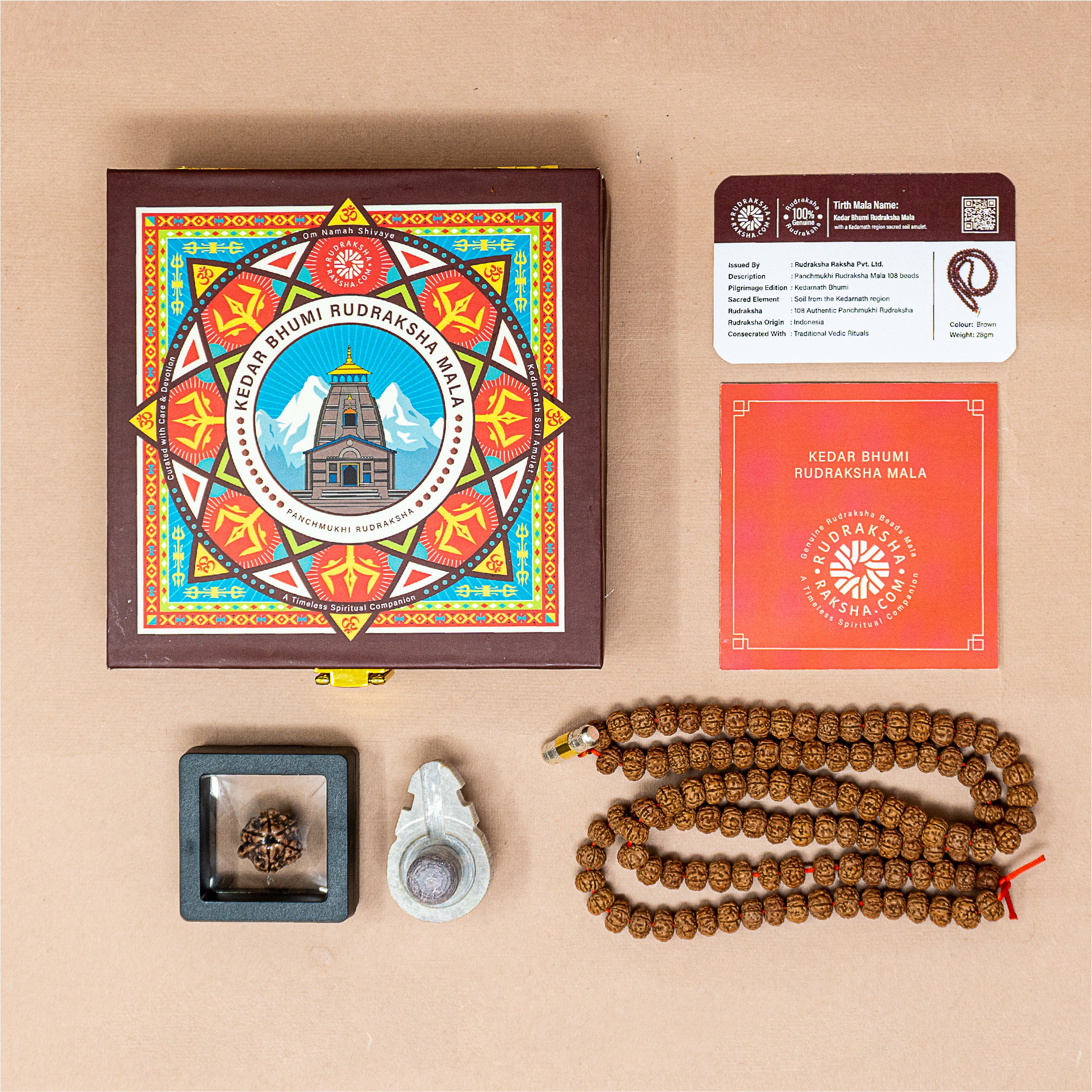 Kedarnath Bhumi Rudraksha Mala