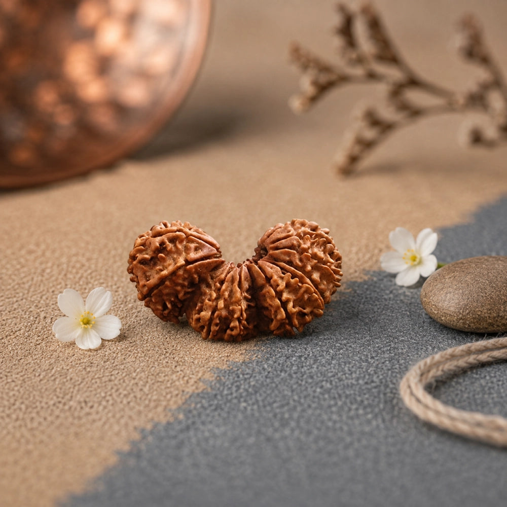 Trijuti Rudraksha
