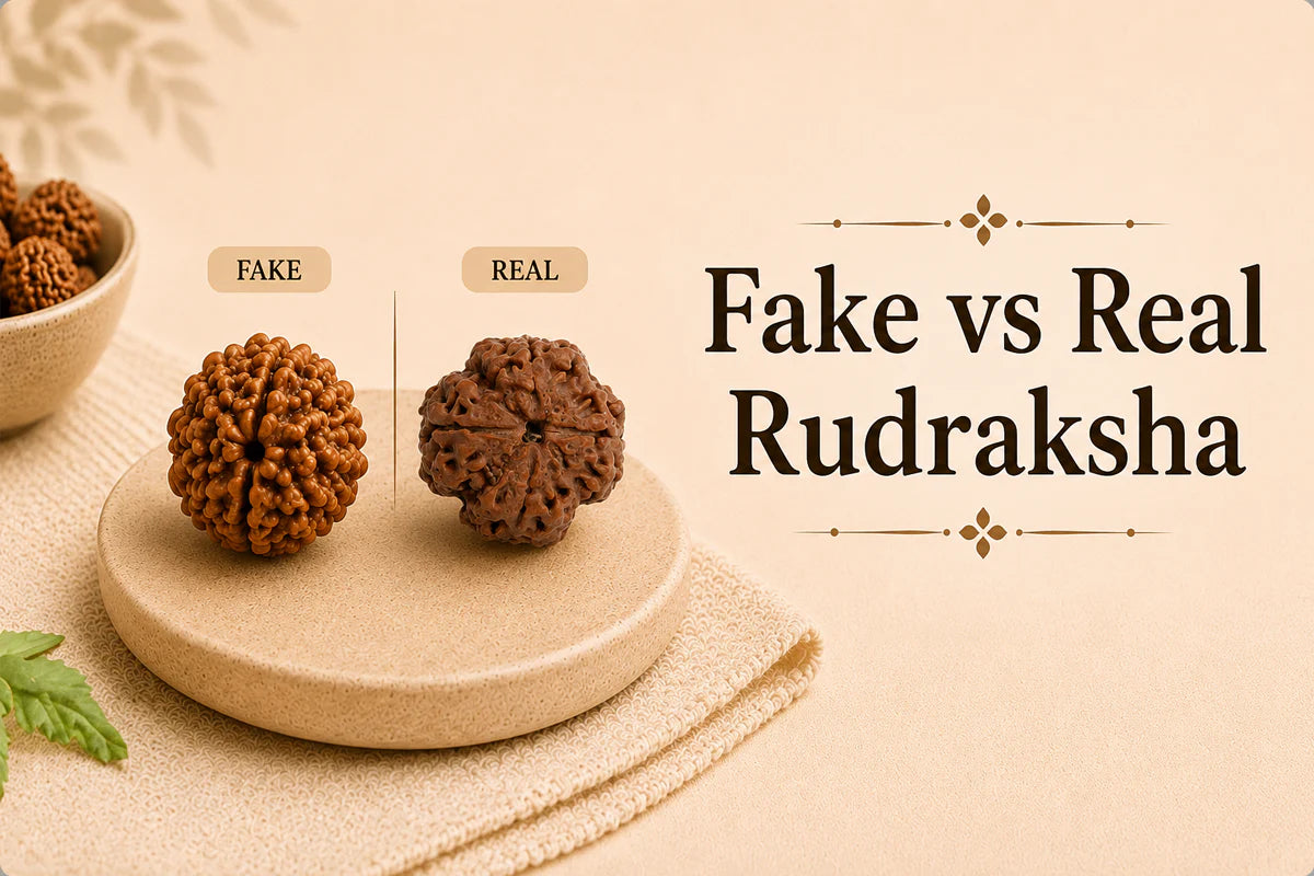 How to Identify Fake vs Real Rudraksha: Complete Guide