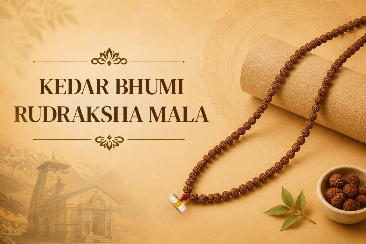 Kedar Bhumi Rudraksha Mala: Meaning, Significance & Kedarnath Connection