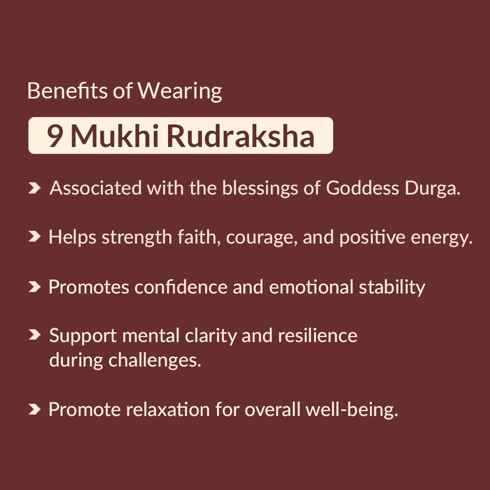 9 mukhi rudraksha benefits