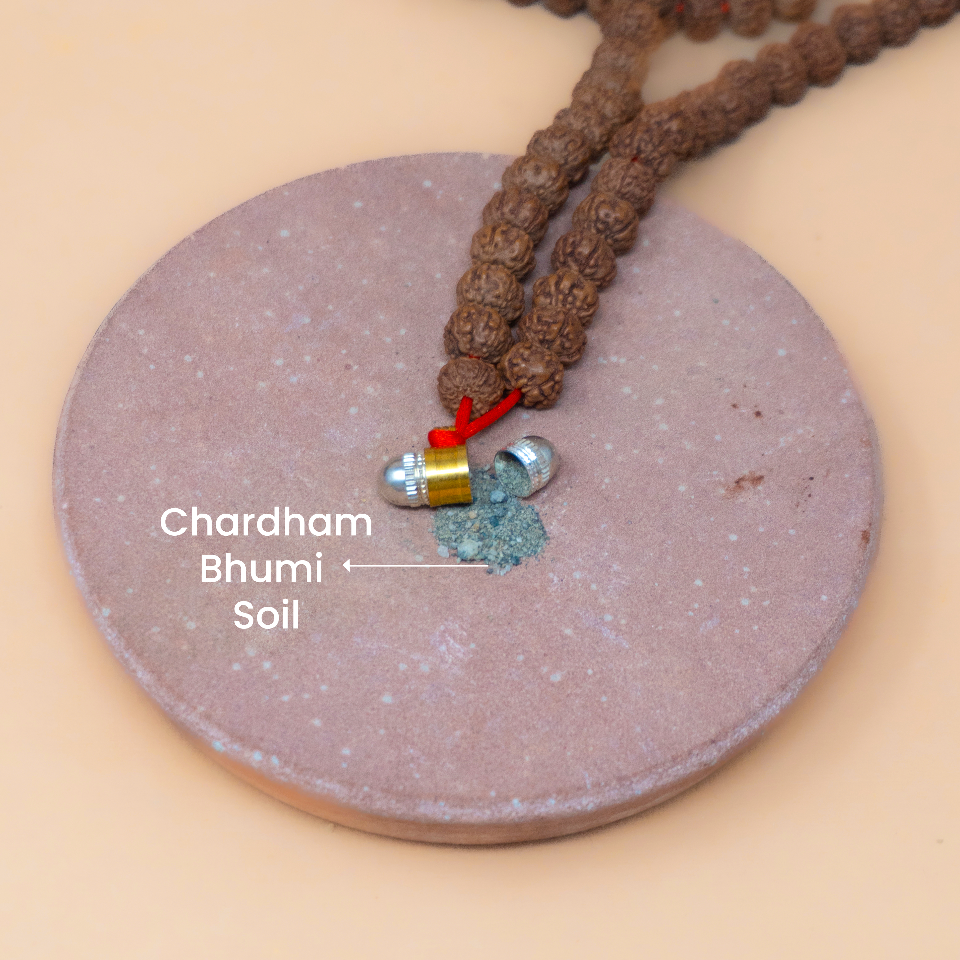 Chardham soil in amulet
