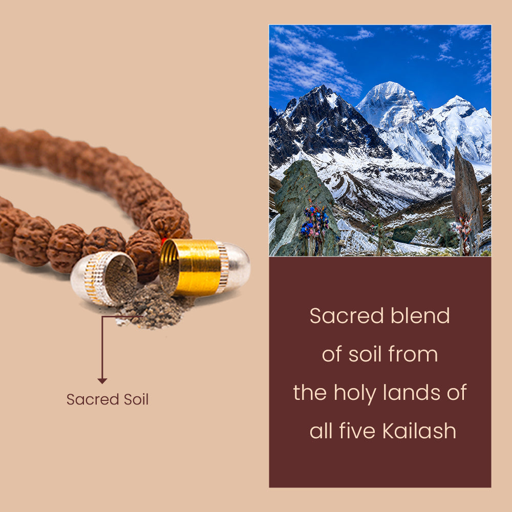 Sacred blend of soil from the holy lands of Panch Kailash