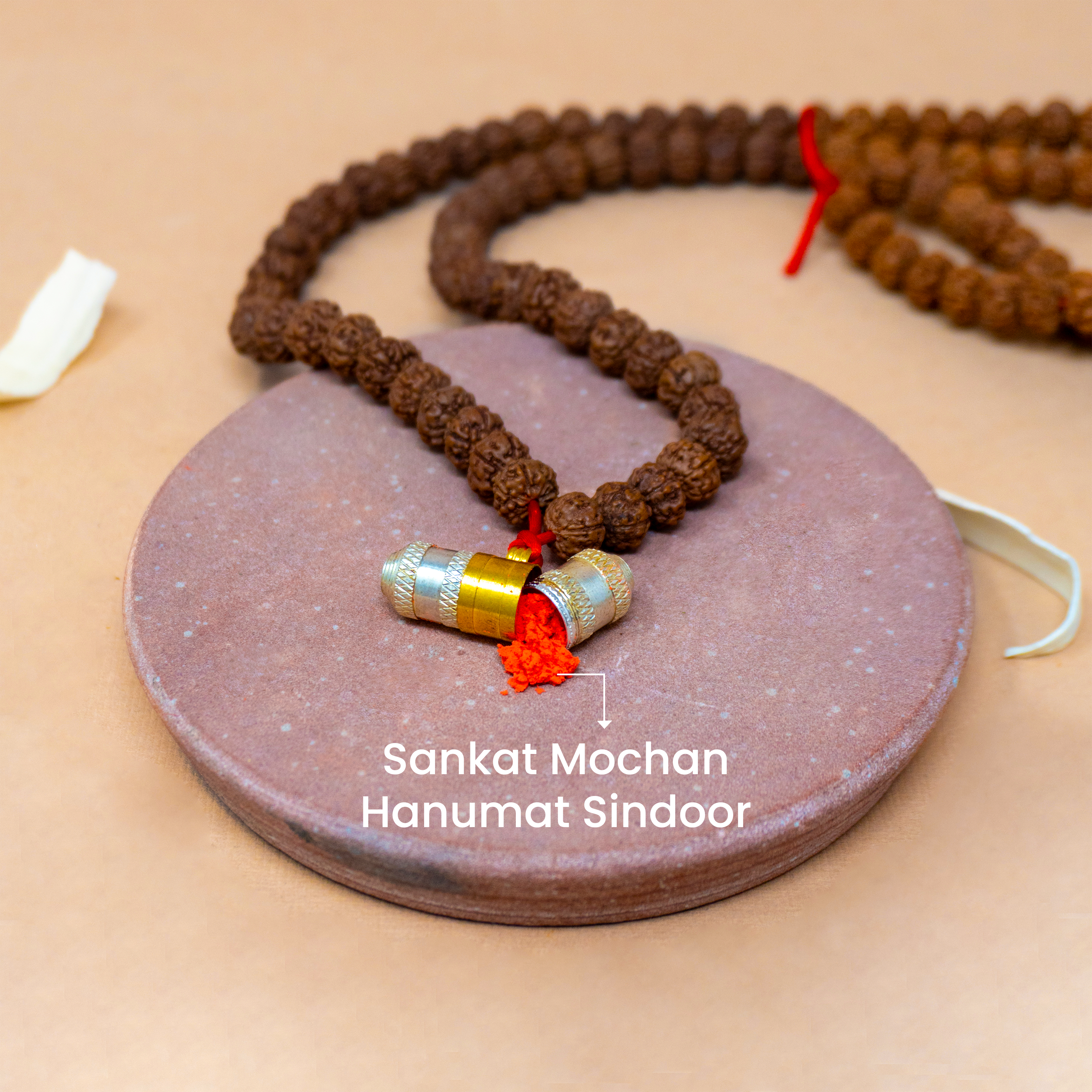 Sankat Mochan Sindoor in amulet