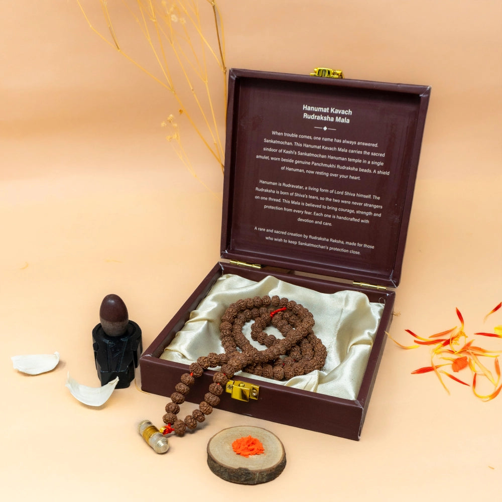Hanumat Kavach Rudraksha Mala
